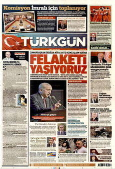 TÜRKGÜN 21 Kasım 2025 gazete manşeti