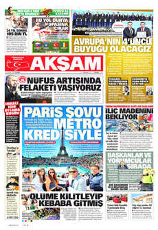 AKŞAM 21 Kasım 2025 gazete manşeti
