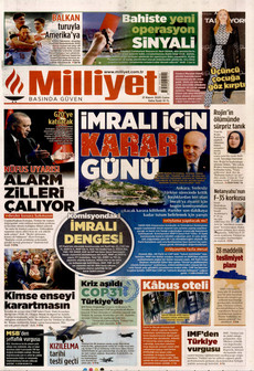 MİLLİYET 21 Kasım 2025 gazete manşeti