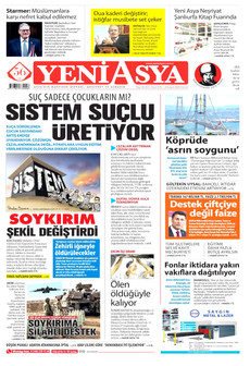 YENİ ASYA 21 Kasım 2025 gazete manşeti