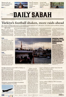 DAİLY SABAH 21 Kasım 2025 gazete manşeti