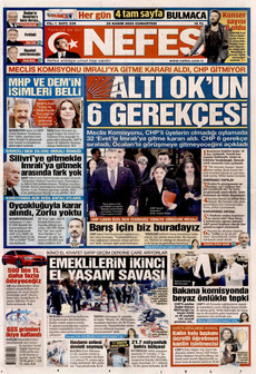 NEFES 22 Kasım 2025 gazete manşeti