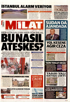 MİLAT 24 Kasım 2025 gazete manşeti