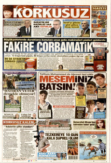 KORKUSUZ 24 Kasım 2025 gazete manşeti
