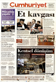 CUMHURİYET 25 Kasım 2025 gazete manşeti