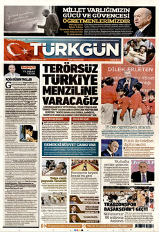 TÜRKGÜN 25 Kasım 2025 gazete manşeti