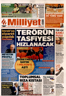 MİLLİYET 25 Kasım 2025 gazete manşeti