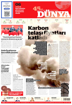 DÜNYA 25 Kasım 2025 gazete manşeti