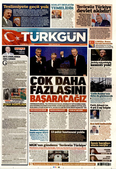 TÜRKGÜN 27 Kasım 2025 gazete manşeti