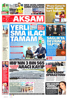 AKŞAM 27 Kasım 2025 gazete manşeti