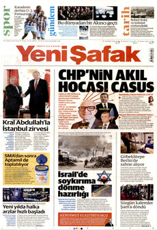 YENİ ŞAFAK 8 Şubat 2026 gazete manşeti