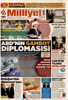 MİLLİYET 15 Şubat 2026 gazete manşeti
