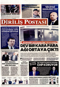 DİRİLİŞ POSTASI 15 Şubat 2026 gazete manşeti