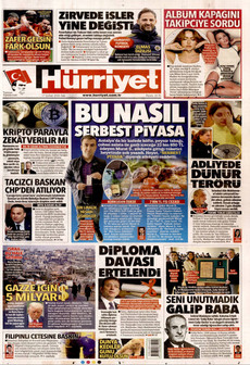 HÜRRİYET 17 Şubat 2026 gazete manşeti