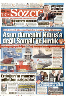 SÖZCÜ 17 Şubat 2026 gazete manşeti