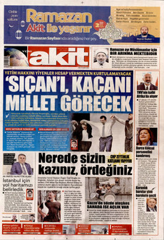 YENİ AKİT 17 Şubat 2026 gazete manşeti