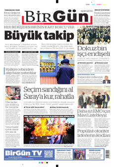 BİRGÜN 17 Şubat 2026 gazete manşeti
