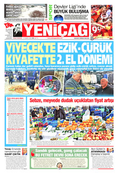 YENİÇAĞ 17 Şubat 2026 gazete manşeti
