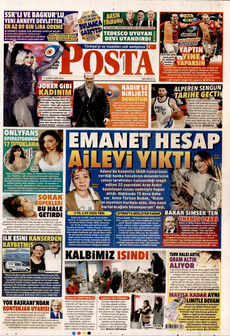 POSTA 17 Şubat 2026 gazete manşeti