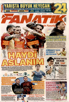 FANATİK 17 Şubat 2026 gazete manşeti