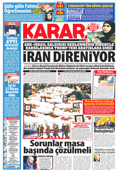 KARAR 4 Mart 2026 gazete manşeti