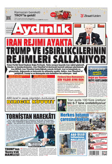 AYDINLIK GAZETESİ 4 Mart 2026 gazete manşeti