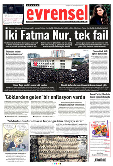 EVRENSEL 4 Mart 2026 gazete manşeti