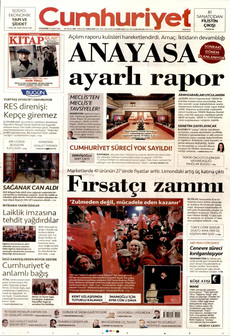 CUMHURİYET 19 Şubat 2026 gazete manşeti