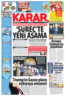 KARAR 19 Şubat 2026 gazete manşeti