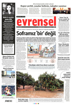 EVRENSEL 19 Şubat 2026 gazete manşeti