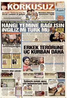 KORKUSUZ 19 Şubat 2026 gazete manşeti