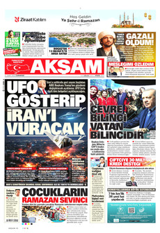 AKŞAM 21 Şubat 2026 gazete manşeti