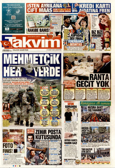 TAKVİM 21 Şubat 2026 gazete manşeti