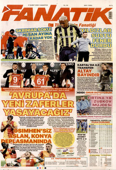 FANATİK 21 Şubat 2026 gazete manşeti
