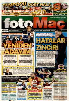 FOTOMAÇ 21 Şubat 2026 gazete manşeti