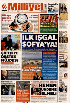 MİLLİYET 22 Şubat 2026 gazete manşeti