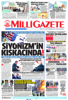 MİLLİ GAZETE 22 Şubat 2026 gazete manşeti