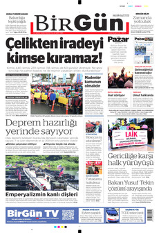 BİRGÜN 22 Şubat 2026 gazete manşeti