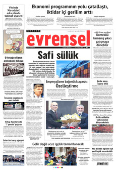 EVRENSEL 22 Şubat 2026 gazete manşeti