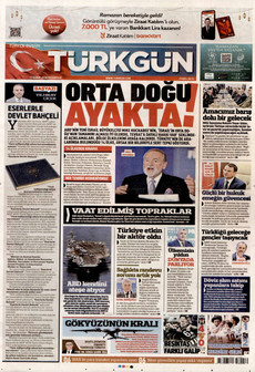 TÜRKGÜN 23 Şubat 2026 gazete manşeti