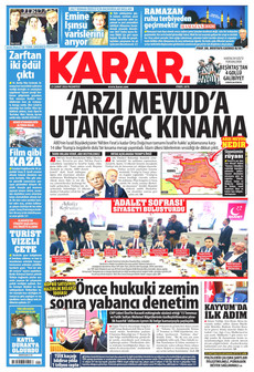 KARAR 23 Şubat 2026 gazete manşeti