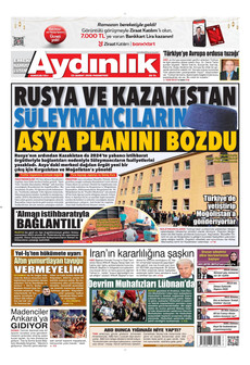 AYDINLIK GAZETESİ 23 Şubat 2026 gazete manşeti