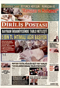 DİRİLİŞ POSTASI 23 Şubat 2026 gazete manşeti