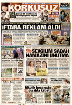 KORKUSUZ 23 Şubat 2026 gazete manşeti