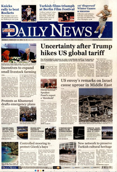 HÜRRİYET DAİLY NEWS 23 Şubat 2026 gazete manşeti