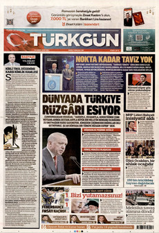 TÜRKGÜN 24 Şubat 2026 gazete manşeti