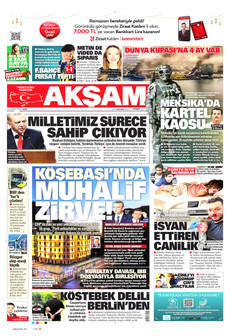 AKŞAM 24 Şubat 2026 gazete manşeti