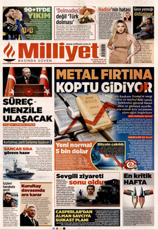 MİLLİYET 24 Şubat 2026 gazete manşeti