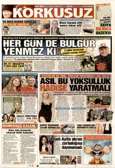 KORKUSUZ 24 Şubat 2026 gazete manşeti