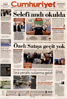 CUMHURİYET 25 Şubat 2026 gazete manşeti